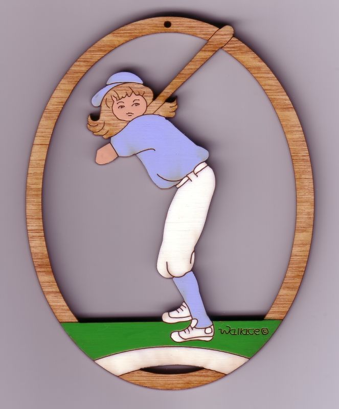 Girl Little League #140
